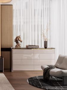 Minimalist Elegance Jewelry Storage Cabinet 8 Drawers