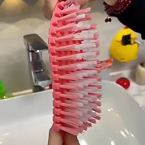 Brush home Multifunction Bend Brush Bathroom Dead Corner Brush Laundry Bath Household Faucet Cleaning Brush 可弯曲清洁刷