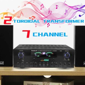 1 year warranty#Sunbuck 7 Channel Audio Power Amplifier Home 2 Toroidal Transformer Bluetooth Amplifier Karaoke Stereo AV Amp Speakers 999BT Sunbuck Amplifier Sunbuck 999 Bt - Lazada