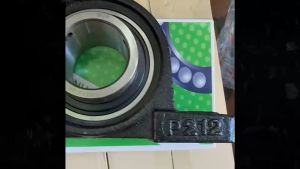 ลูกปืนตุ๊กตา UCP212-36 ยี่ห้อ GJP อย่างดี รูเพลานิ้ว สั่งเบิกโดยตรง/DTNKP