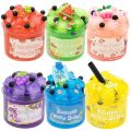 Bộ Đồ Chơi Slime Mềm 300ml/70ml Với Hạt Trái Cây Giòn Tan, Nhũ Lấp Lánh Trong Suốt, Không Dính, Giúp Giảm Căng Thẳng, Đất Sét Nặn Cho Trẻ Em, Quà Tặng Dự Tiệc. 