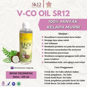 VCO SR12 - Minyak Kelapa Murni - VCO SR12 ORI