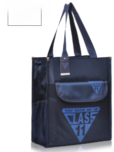 Tuition Bag Canvas Tuition Bag Waterproof High School Boy Student Handbag Portable Bag Junior High School Student Bag