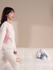 MsPai | Warm Thermal Underwear Set for Girls Teens Fluffy Thick Winter