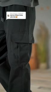 Celana Cargo Panjang Pria Dewasa Polos Terbaru Uk M/L/XL/XXL