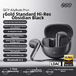 QCY | Semi-in-ear ANC Long Battery Life Bluetooth Earphones
