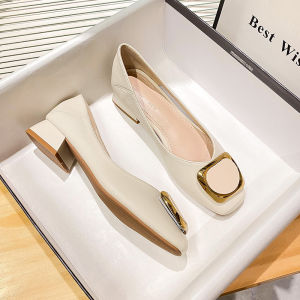 MIFEI | Rough Heel Womens Single Shoes