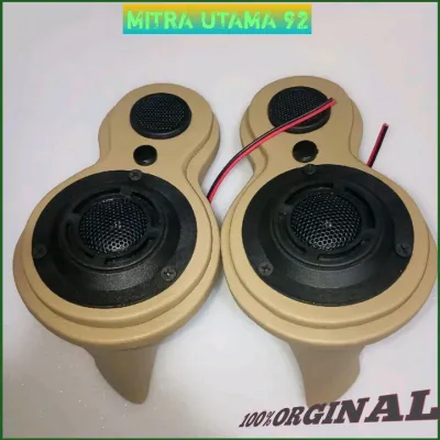 dudukan pilar audio mobil universal / housing double tweeter