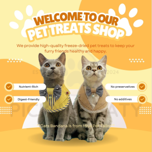 High-Protein Duck Breast Treat Cubes for Cats Natural Weight Control Snack Dried Meat Treats
