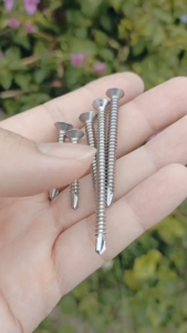 (300g) Vít Tự Khoan Đầu Bằng Inox 410 các size Chịu Lực Tốt Phụ Kiện Lắp Đặt Gỗ Thạch Cao Sắt Mỏng
