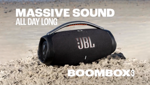 JBL BOOMBOX 3 Portable Bluetooth Speaker | IPX7 Waterproof and dustproof | 24Hrs Play Time