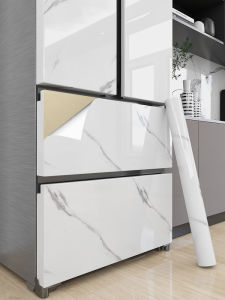 Waterproof Self Adhesive Fridge Washing Machine Decal Sticker Wall Mural Renovation Hide Ugly Film Color Change PVC Material