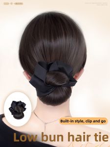XIAOQI | Simulated Hair Bun Wig Accessory for Low Chignon and Full Back