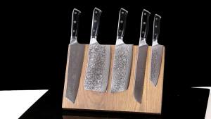 DASHWAY 2PCS Professional Kitchen Knives Set 67 Layer Damascus Steel Utility Japanese Bunka Kiritsuke High Quality Chef Knife