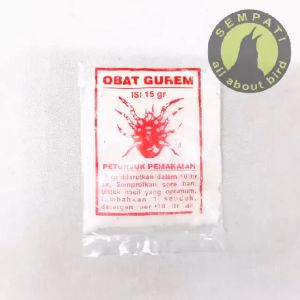 SEMPATI Obat Gurem 15gram Obat Gurem Kutu Ayam Kampung Broiler Ternak Unggas Obat Gurem Basmi Caplak Semut Kecoa Serangga Cegah Ayam Aratan