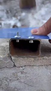 100Pcs Aluminum Alloy Drive Rivets Expansion Rivets Piercing Rivet Hammer Tapping Expansion Screws Aluminum Core Rivets Hammer Drive Expansion Nails Round Head Percussion Tapping Screws Home Furniture Screw Fastener