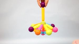 3D Magnetic Stick Ball Building Blocks Educational Toy Kids Baby Shape Learning Assemble Toys