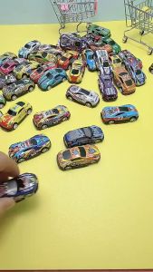 (20PCS) Mobil mini mainan anak anak pullback /mobil besi aloy tahan banting