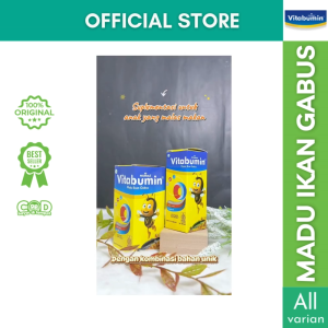 VITABUMIN Madu Ikan Gabus | Membantu Menambah Nafsu Makan Anak