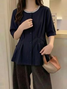 AIYITI | Áo Babydoll Duyên Dáng Dành Cho Người Mập Cinching Eo