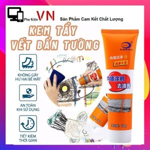 Kem Tẩy Vết Bẩn Trên Tường / Kem Tẩy Xóa Vết Bẩn Trên Tường Và Sàn Nhà Tuýt 180gr Đa Năng - Chai Vệ Sinh Làm Sạch Vết Bút Vết Bẩn Bám Tường Hiệu Quả Cao