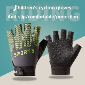 Summer Childrens Cycling Gloves Sun Protection Anti-Slip