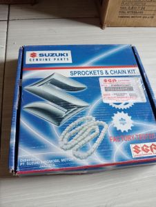 gir set motor satria Fu Suzuki fu150 Gear set sproket SGP