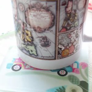 Papemelroti Philippine Souvenir Glass Coaster Paper Weight | Jeepney Kalesa | Gift