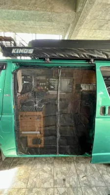 มุ้งสำหรับรถตู้ Hiace LH112 ปี 89-04 (หัวจรวดเตี้ย) Vanlife BKK ลิขสิทธิแท้ ส่งจากประเทศไทย ผลิตหลังรับคำสั่งซื้อ 1-3 วัน
