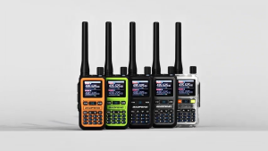 Baofeng UV-5R Mini Walkie Talkie Bluetooth Multi-Band Programming Dual 1600mAh Handset Two-Way Radio