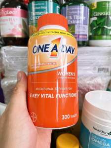 Viên Uống Vitamin Tổng Hợp Cho Nữ Dưới 50 Tuổi One A Day Women’s 50 Loại 300 Viên Của Mỹ - Date 10/2026