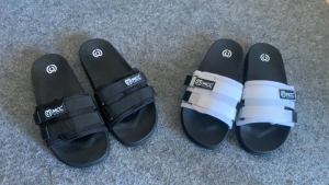 MCC Project - Sandal Slop Fashion Slip on Distro Casual Pria Wanita Dewasa Kekinian Terbaru 2025 WB02