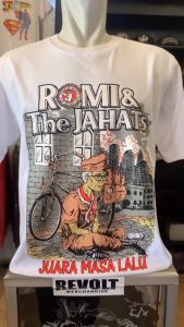 koas ROMI THE JAHATS (juara masalalu) kaos rtj kaos romi kaos band kaos punk revolt