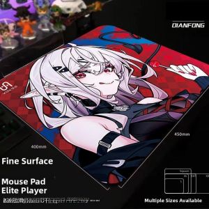 Gaming Mousepad GSR Hot 6mm Smooth Fine Surface Rubber for FPS Games CSGO Esports Computer Hardware Monitor Peripherals