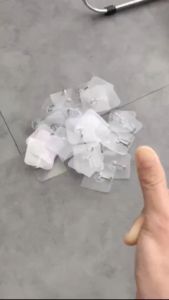 Combo 50 Móc Dán Tường Siêu Dính Trong Suốt Chịu Lực Tốt Treo Tường Chắc Chắn (6x6 cm)