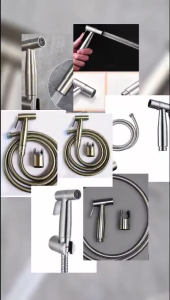 Vòi xịt nhà vệ sinh cao cấp inox 304 dây dẫn 1m2 áp lực nước mạnh tại Q.9 Thủ Đức