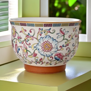 Cốc Trà Sứ Màu Xanh Tím Cổ Điển Cho Người Dùng Riêng Biệt Cốc Trà Cao Cấp Dùng Tại Nhà Cốc Trà Bằng Gốm Sứ Thủ Công