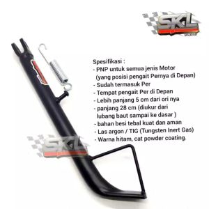 Standar Samping Panjang Matic X Ride - Beat Street Lebih Tinggi Dari Orinya Per Depan