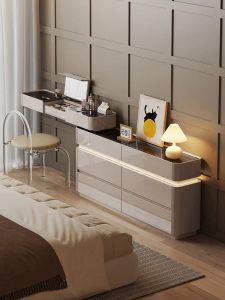 Luxury Minimalist Multifunctional Vanity Table