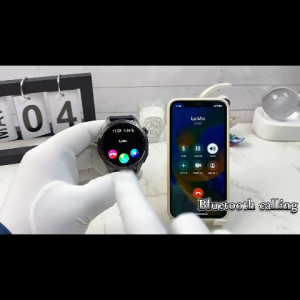 นาฬิกาเพื่อสุขภาพ จอ AMOLED วัดความดัน ไขมัน น้ำตาลในเลือด กรดยูริค ความเครียด สุขภาพจิต อารมณ์ คลื่นไฟฟ้าหัวใจ ECG รับสายออก พร้อมระบบ