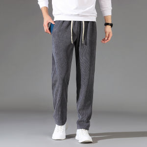 Fall Corduroy Casual Trousers