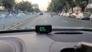 [จัดส่งจากกรุงเทพ] ไมล์วัดความเร็วดิจิตอล GPS Speedometer G7 จอแสดงความเร็ว มาตรวัดความเร็ว สำหรับรถบรรทุก รถยนต์ รถจักรยานยนต์ รถจักรยาน แท้ 100% รับประกัน Plug & Play Universal Hud Display
