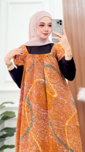 Yukensi Batik Cap Jumbo “Sekar Ayu” – Daster Rayon Premium Adem & Nyaman