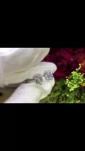 TY 2.0ct Moissanite Earrings For Women Lab Grown Dia Ear Studs Sterling Sier Fine Jewelry Gift S925 Sterling Silver Earrings