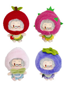 Original Cute Fruit Style Plush Doll Clothes Set Deep Space #10/15cm Cotton Doll Outfit Doll Bag Kids Fun Collectible Toys