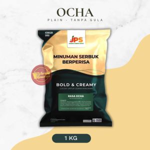 JPS Plain Ocha 1 kg Premium Serbuk Minuman Tanpa Gula
