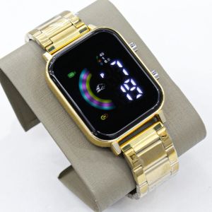 Jam New! Rainbow JINSHENGSI LED Watch Original Elegan