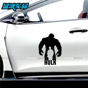 Hulk Automobile Sticker Reflective Waterproof Marvel Shield Hulk Hulk Window Decoration Unique Car Body and Door