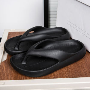 New summer mens slippers soft-soled beach sandals EVA fashion casual flip-flops indoor slippers light outdoor pinch sandals