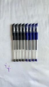 Pulpen Gel Standard 0.55mm/Pena Standard Gel/Bolpoin Cair Alat Tulis Sekolah Import Murah